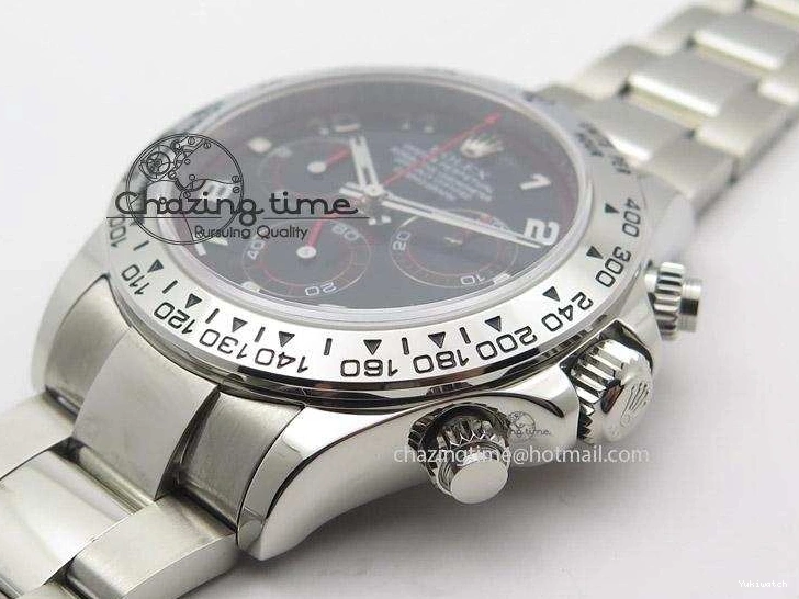 A7750 Edition Dial On SS JF Bracelet Black Daytona Best 116509 0404